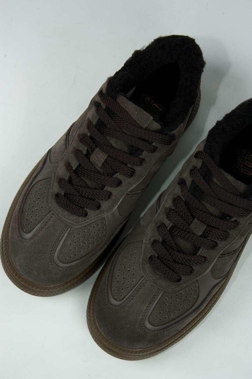 Кросівки, К-1-Лакі, ХУТРО графіт, 41