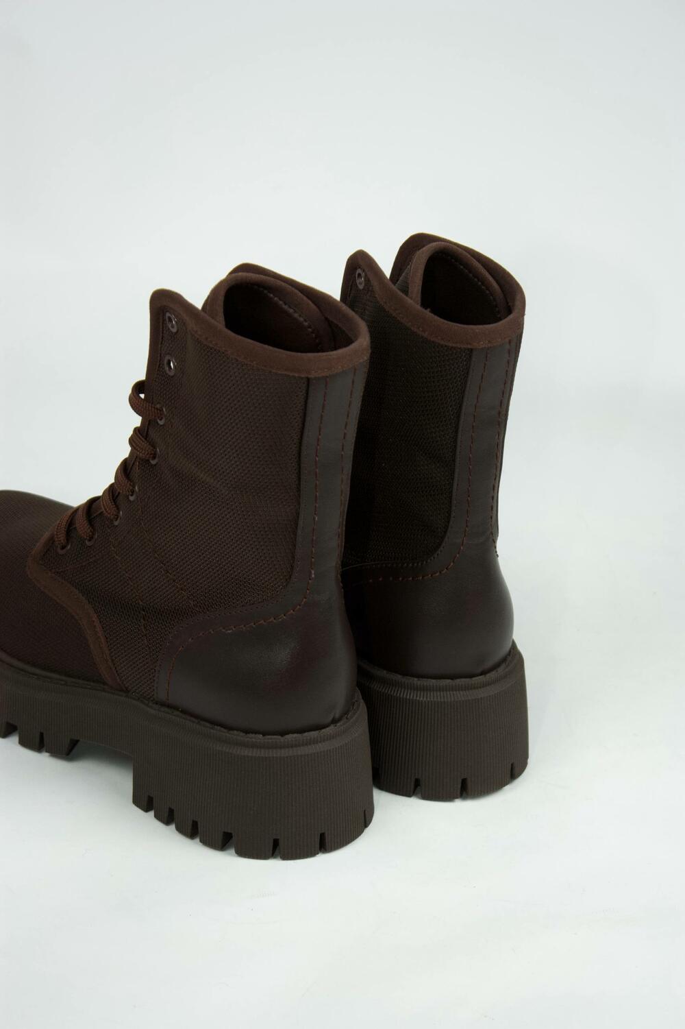 Ботинки Кордура new, байка, B0424 коричневий, 41