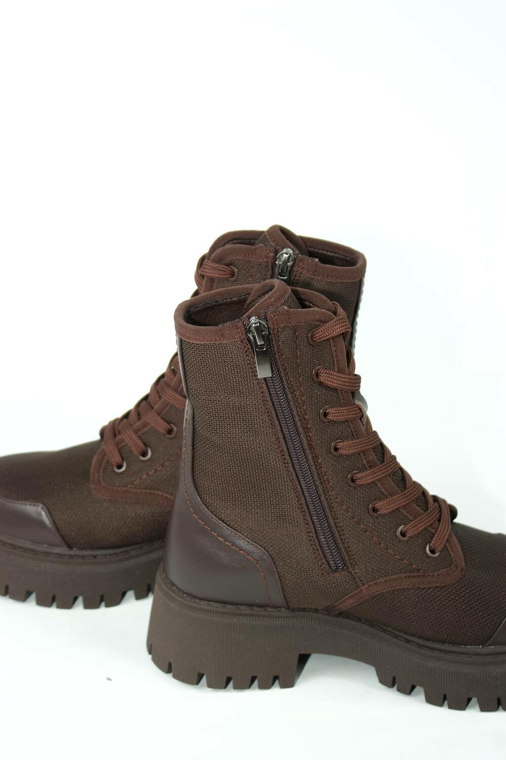 Ботинки Кордура new, байка+блискавка, B0424/1 Шоколад, 41