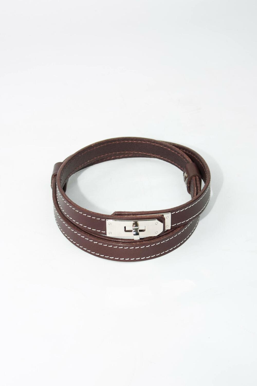 Ремінь “Верона”,  срібна фурнітура, 1.8 см 