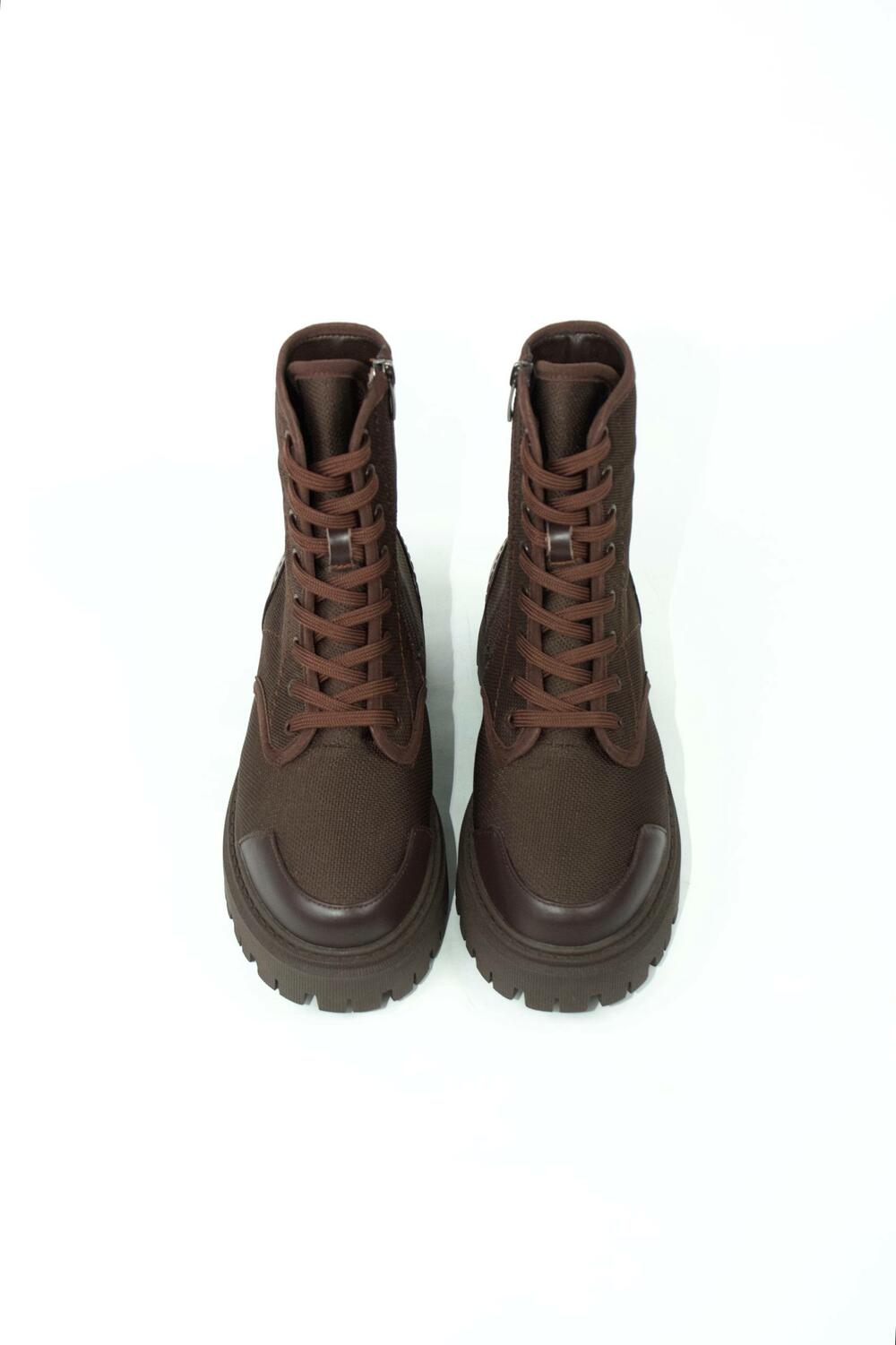 Ботинки Кордура new, шкіра+блискавка, B0424/1 Шоколад, 41