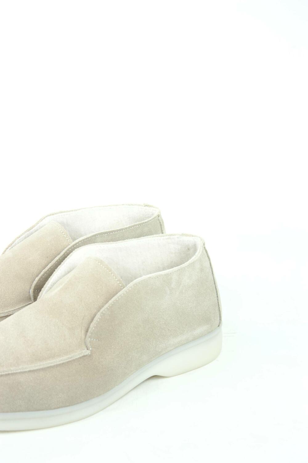 Лофери високі натуральні «Хіларі», БАЙКА, T0224 айворі, 40