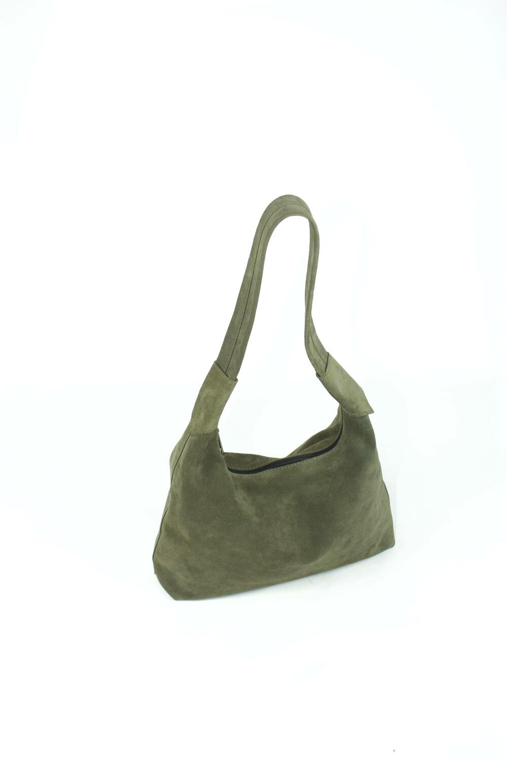 Сумка Аляска, замша 