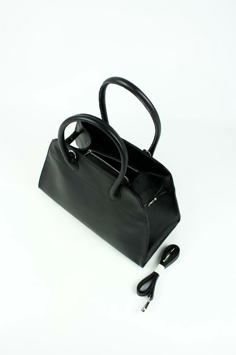 Сумка Марсель, велика, 1046, чорний