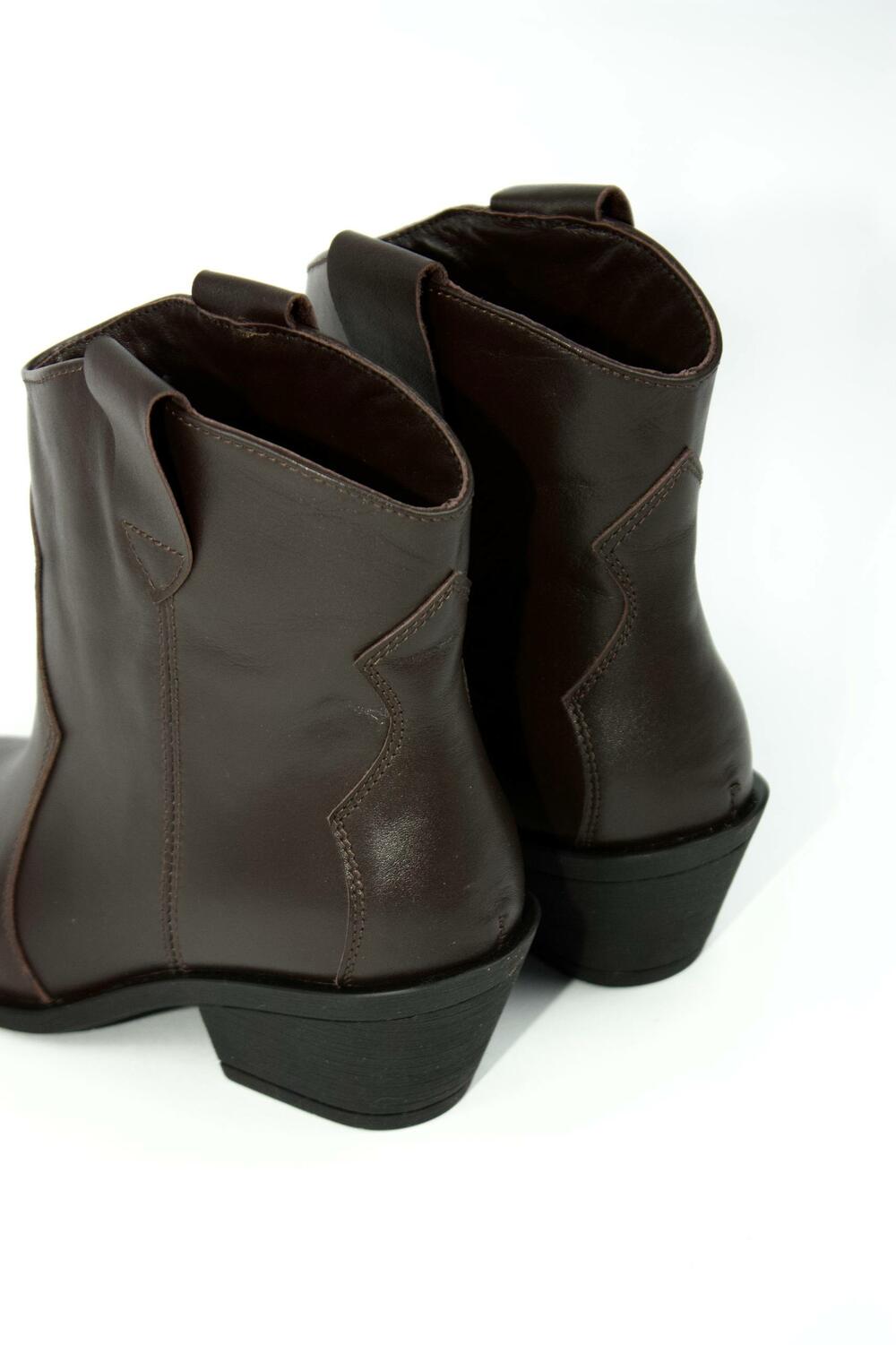 Ковбойки Ріо, низькі, байка Шоколад, 38