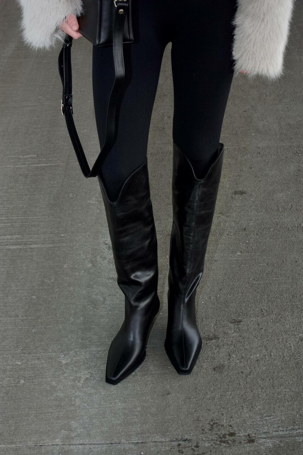 Чоботи Лівія, 3101-1 чорний, 36