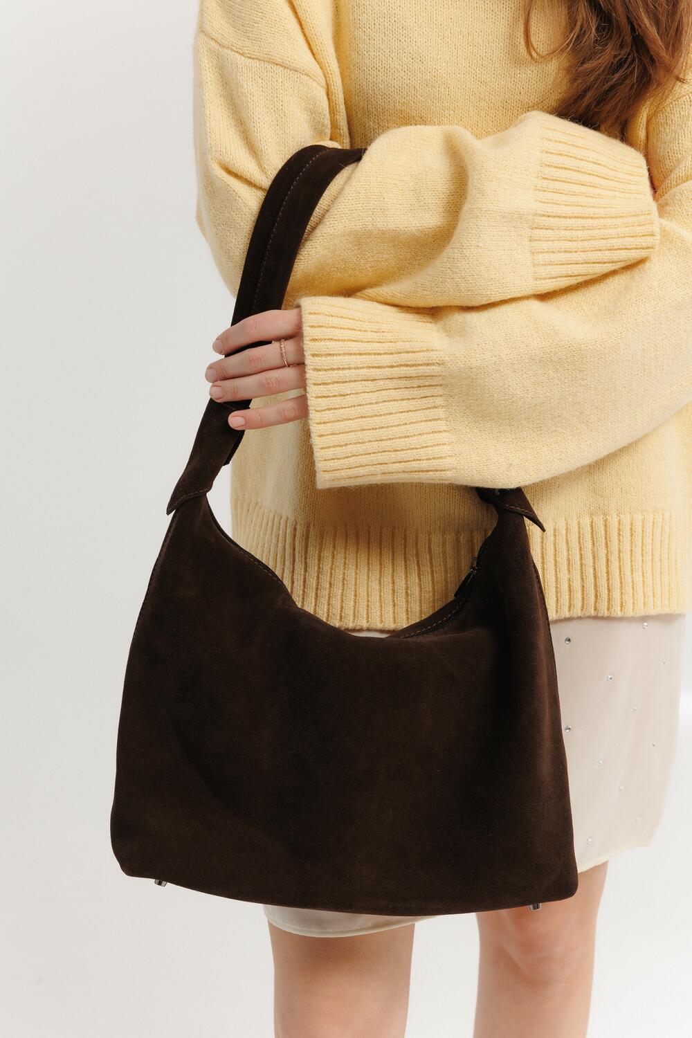 Сумка Аляска, замша 