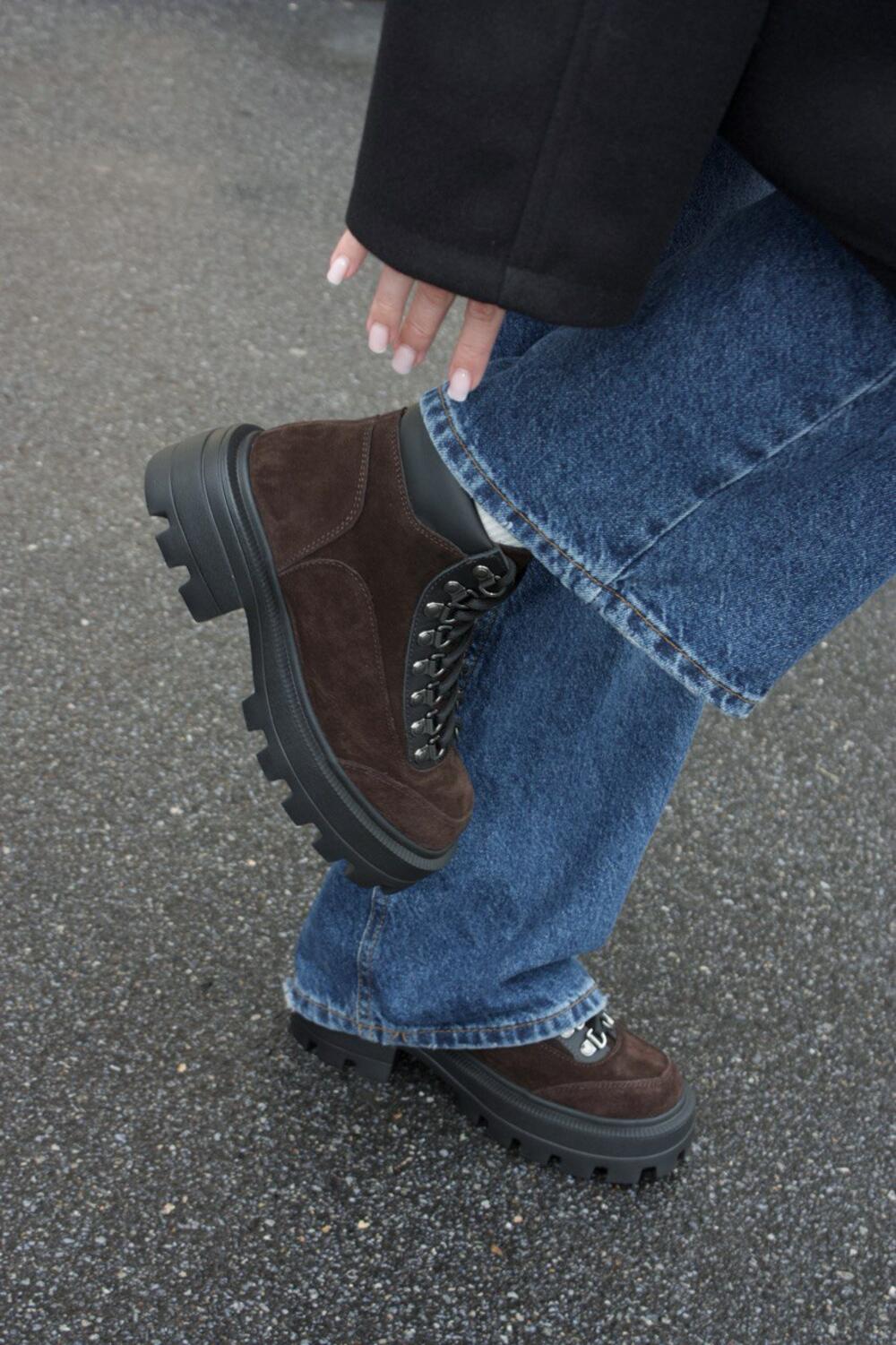 Черевики Коннор, хутро 