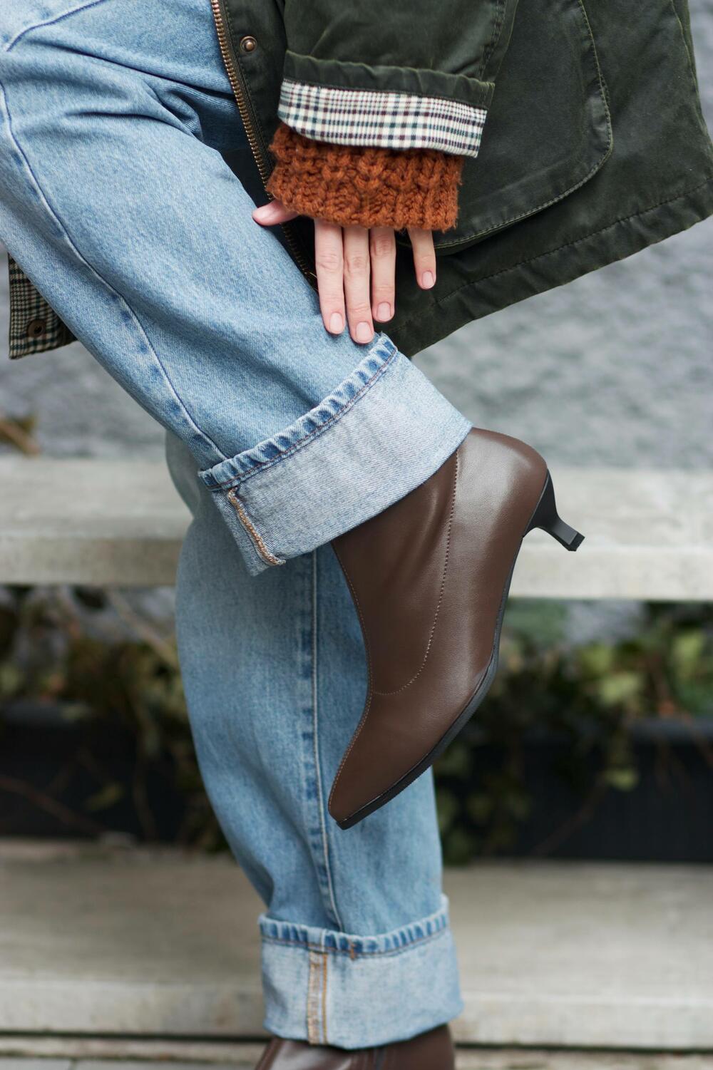 Ботильйони натуральні, шкіряні 4057/3 