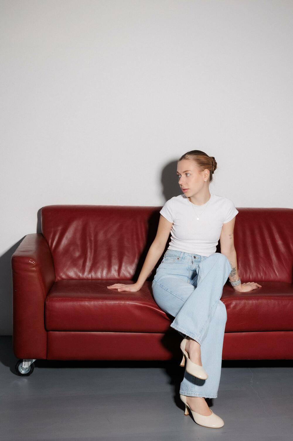 Туфлі лакові "Муза", 085162 беж, 39