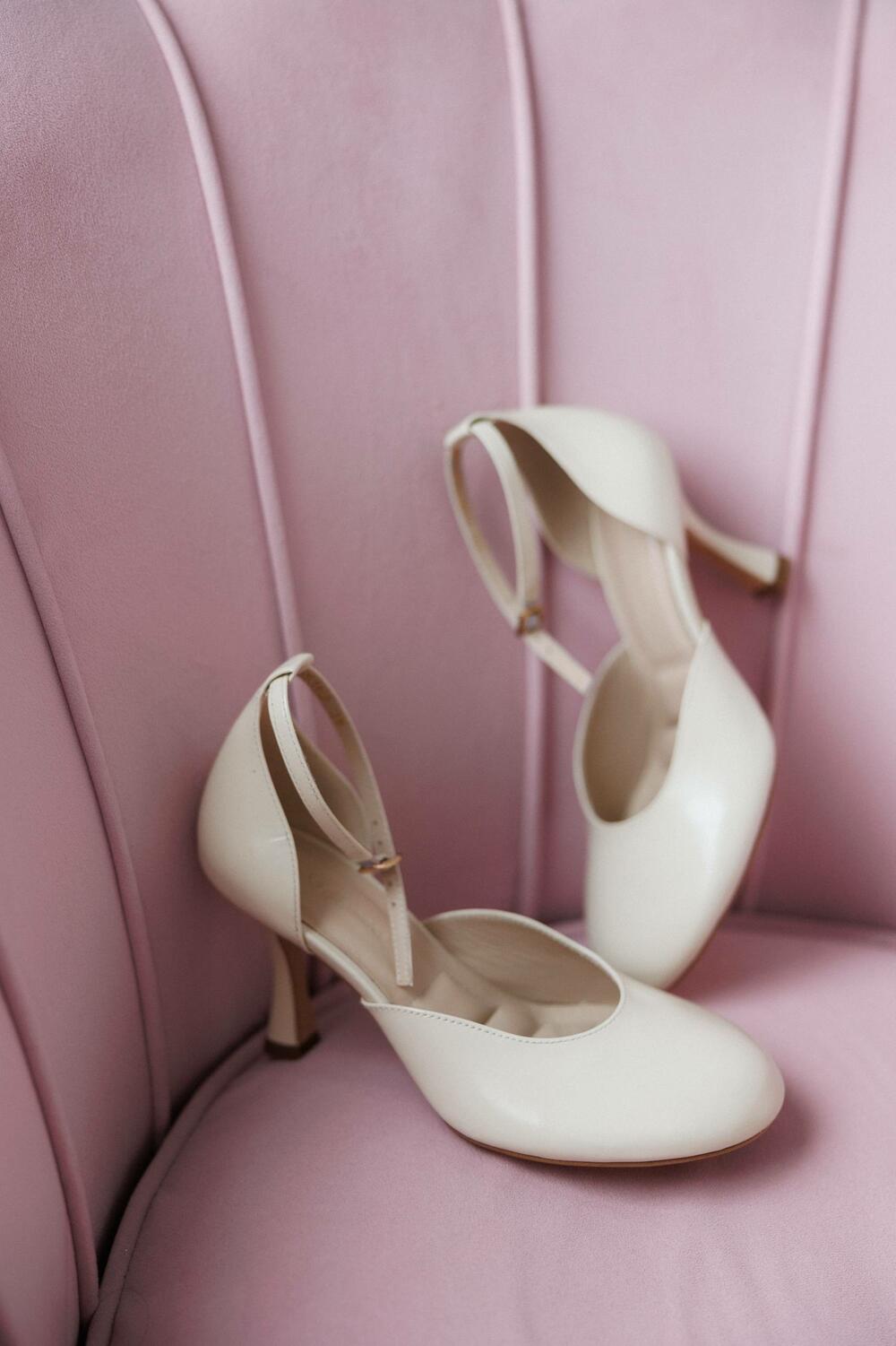 Туфлі лакові "Муза", 085162 беж, 39