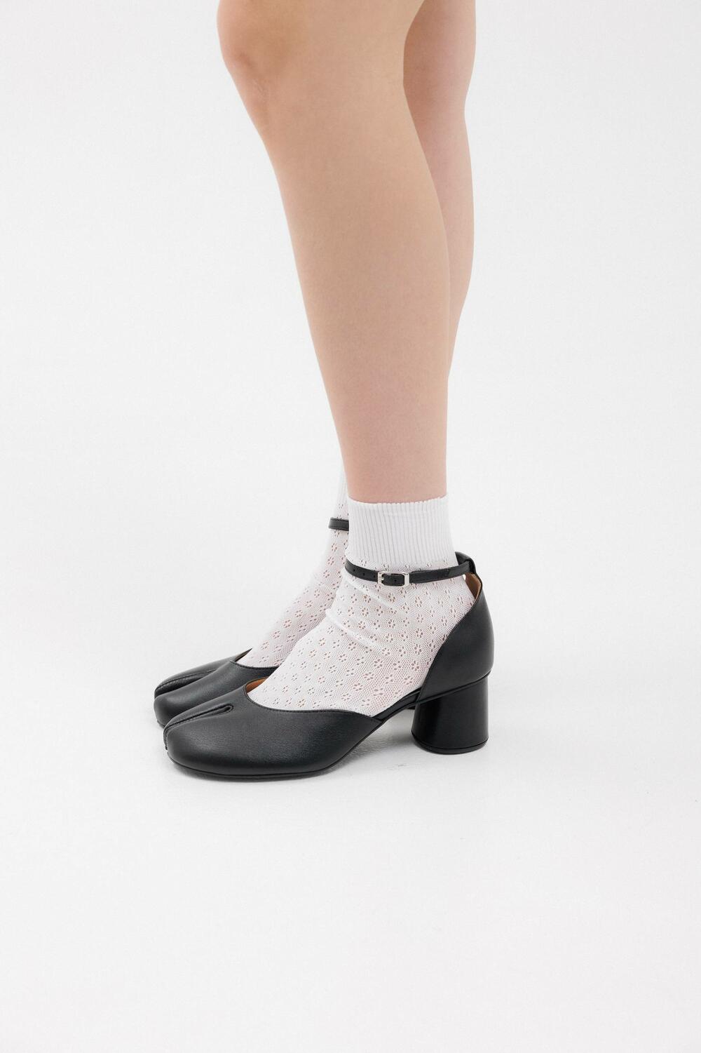 Туфлі табі "Меррі Джейн", 210501 чорний, 41