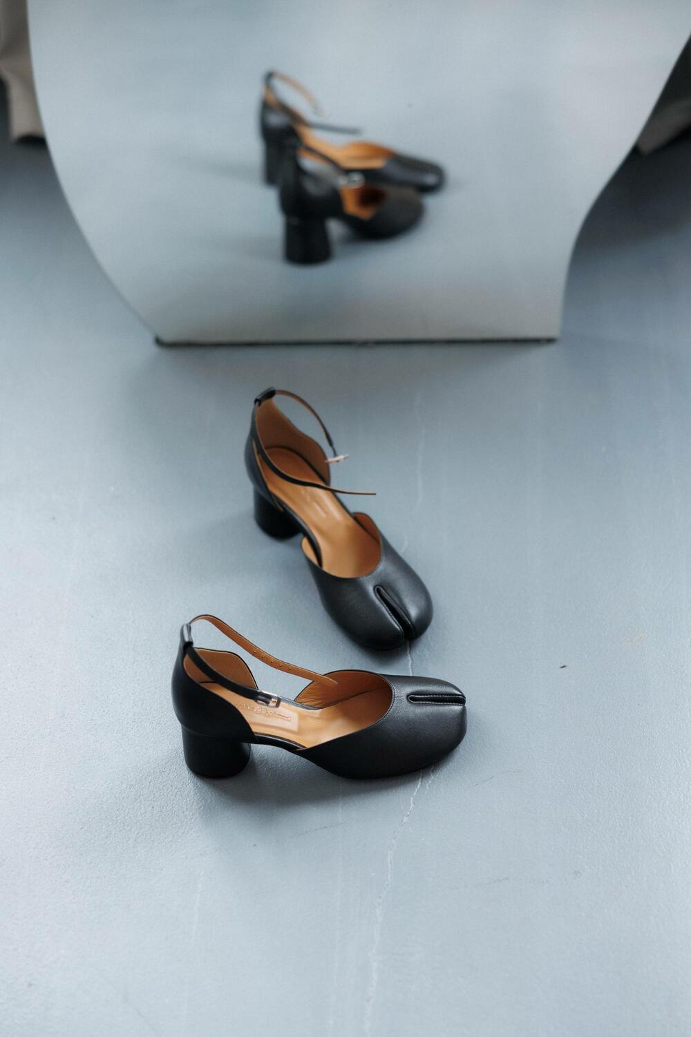 Туфлі табі "Меррі Джейн", 210501 чорний, 41