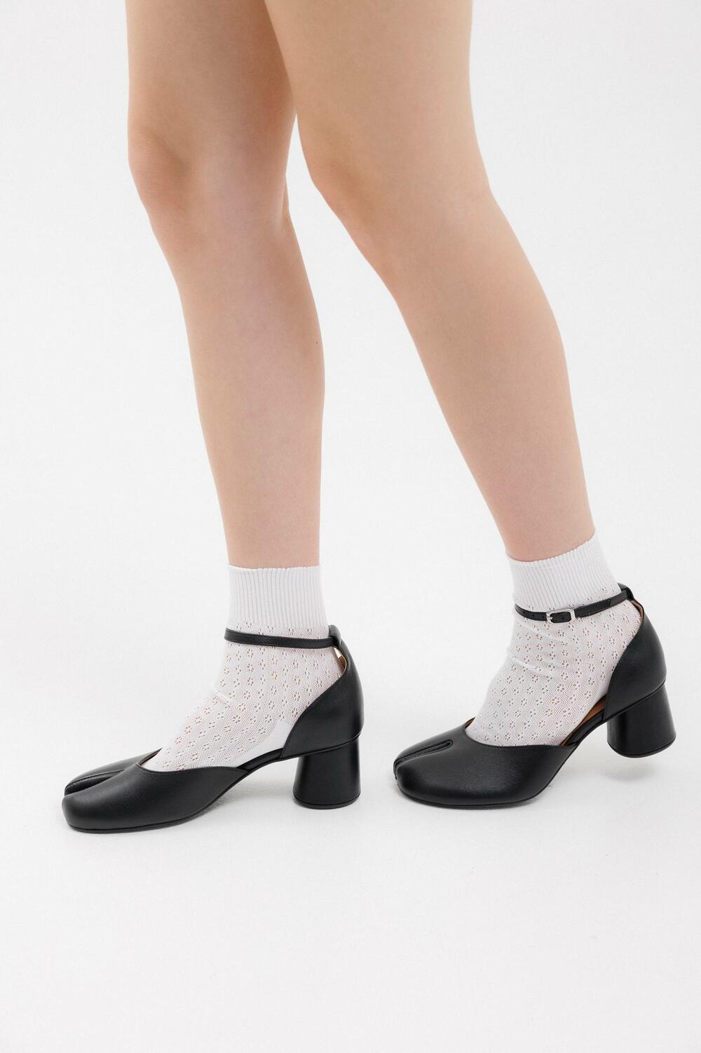 Туфлі табі "Меррі Джейн", 210501 чорний, 41