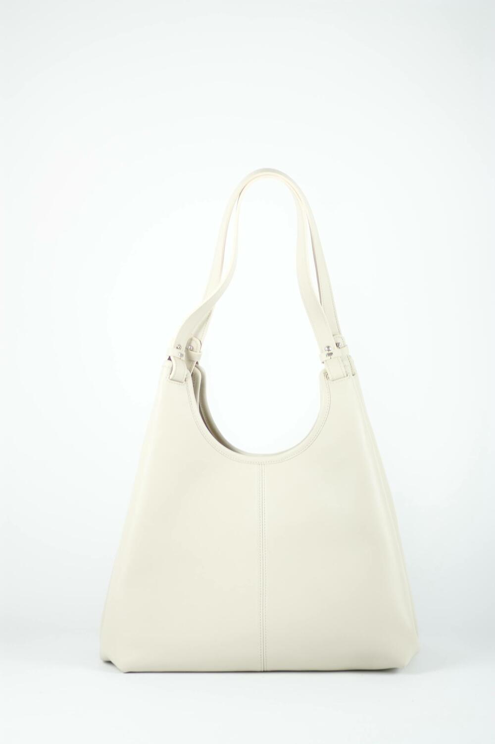 Сумка шопер Аманда молочний