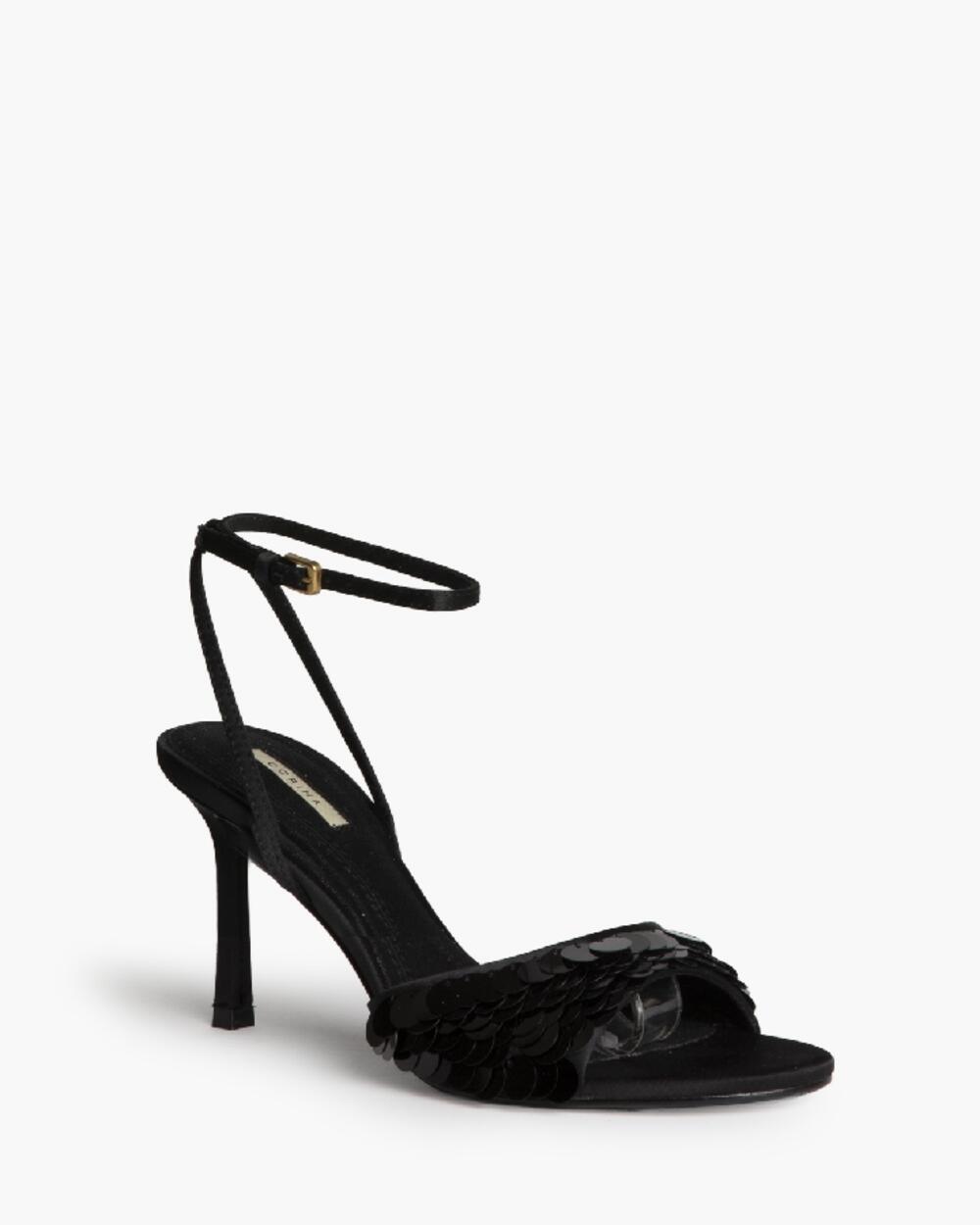 Босоніжки з паєтками М6281 