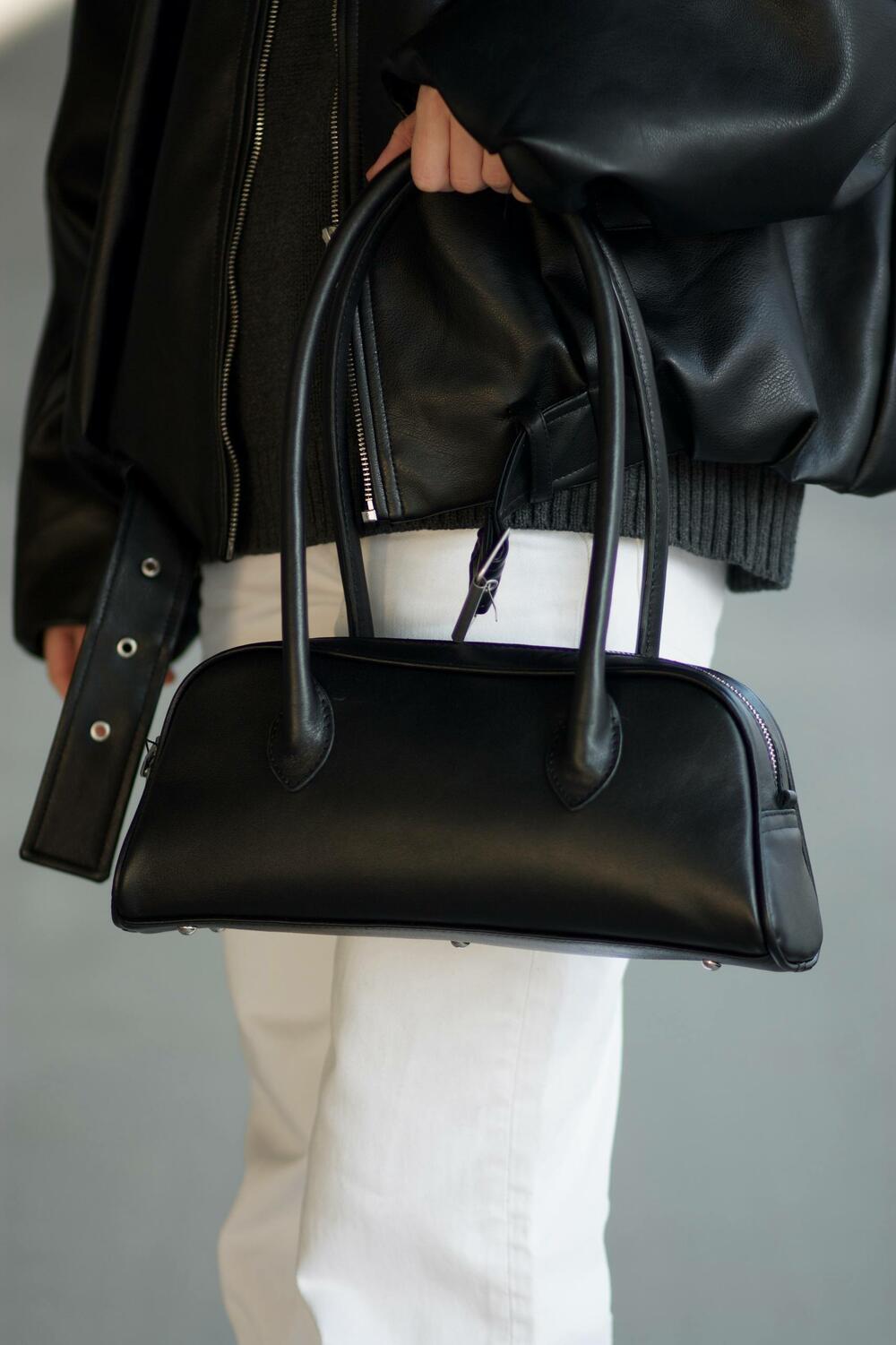 Сумка шкіряна, Такса, 1069 чорний