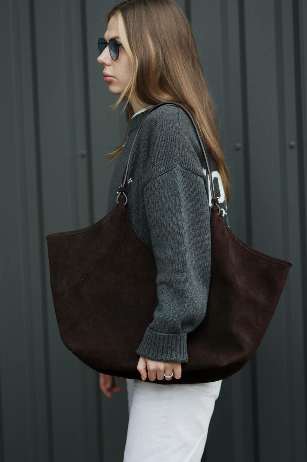 Сумка шопер Аманда Шоколад