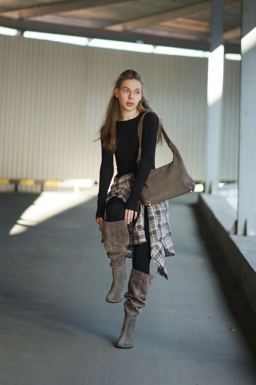 Чоботи Прайд, 2218/6087 таупе, 40