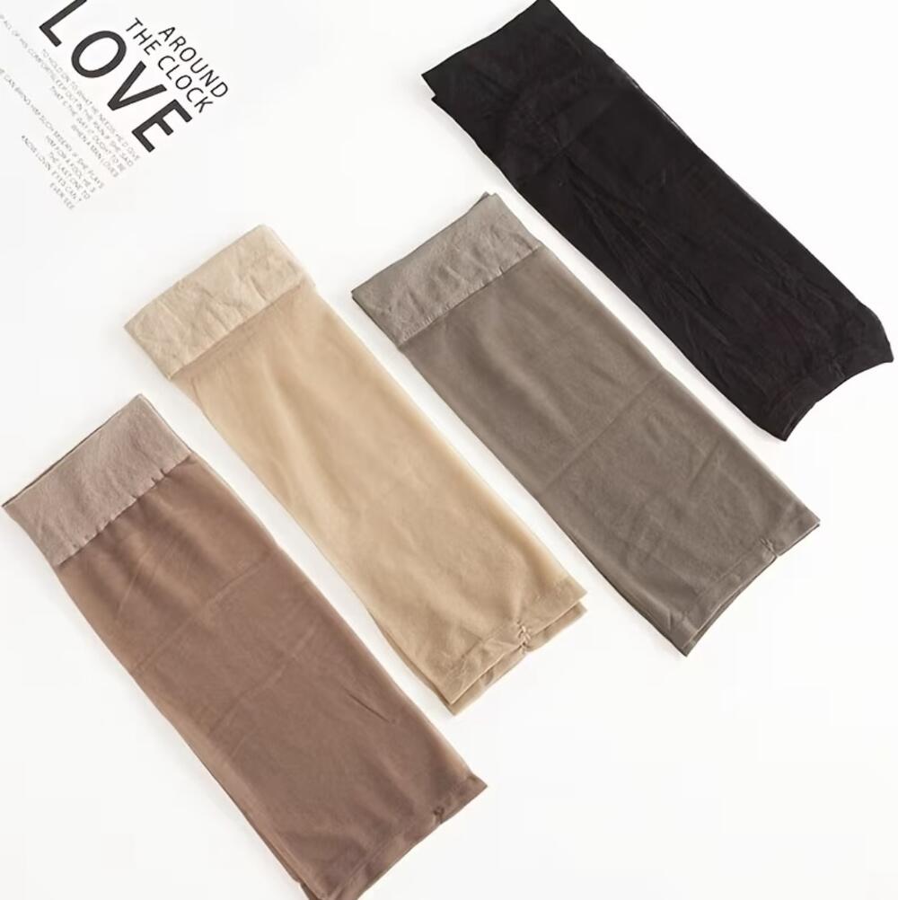 Шкарпетки капронові з відкритими пальцями світло-бежевий