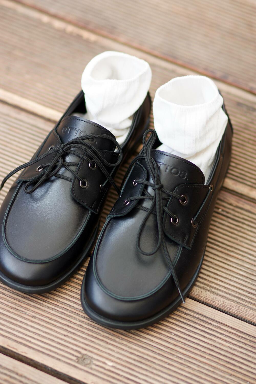 Топсайдери OTTO8., Т-345-406 чорний, 40