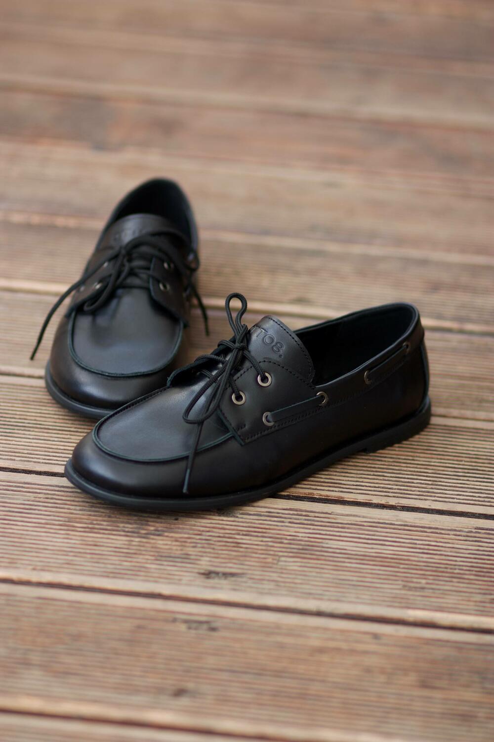 Топсайдери OTTO8., Т-345-406 чорний, 40