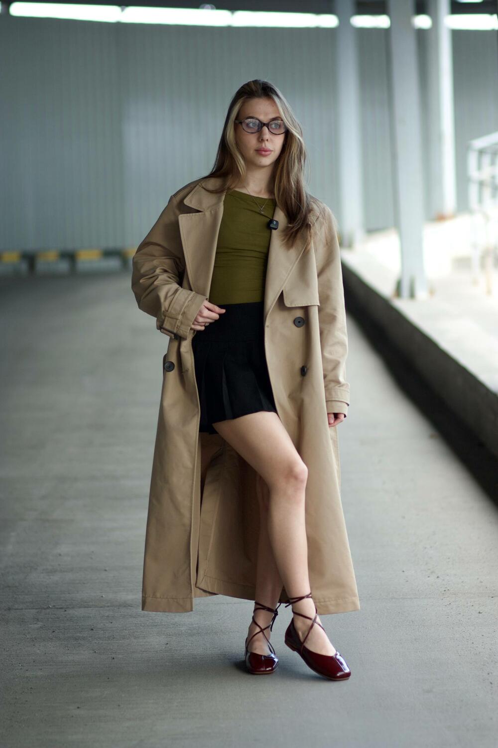 Балетки з квадратним носиком та зав'язками, лакові, 4035 бордо, 41