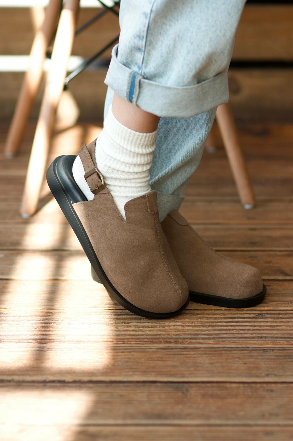 Клоги натуральні, 246 каштан, 40