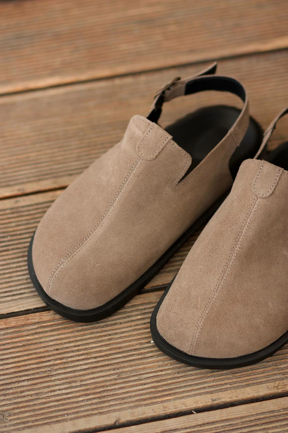 Клоги натуральні, 246 каштан, 40