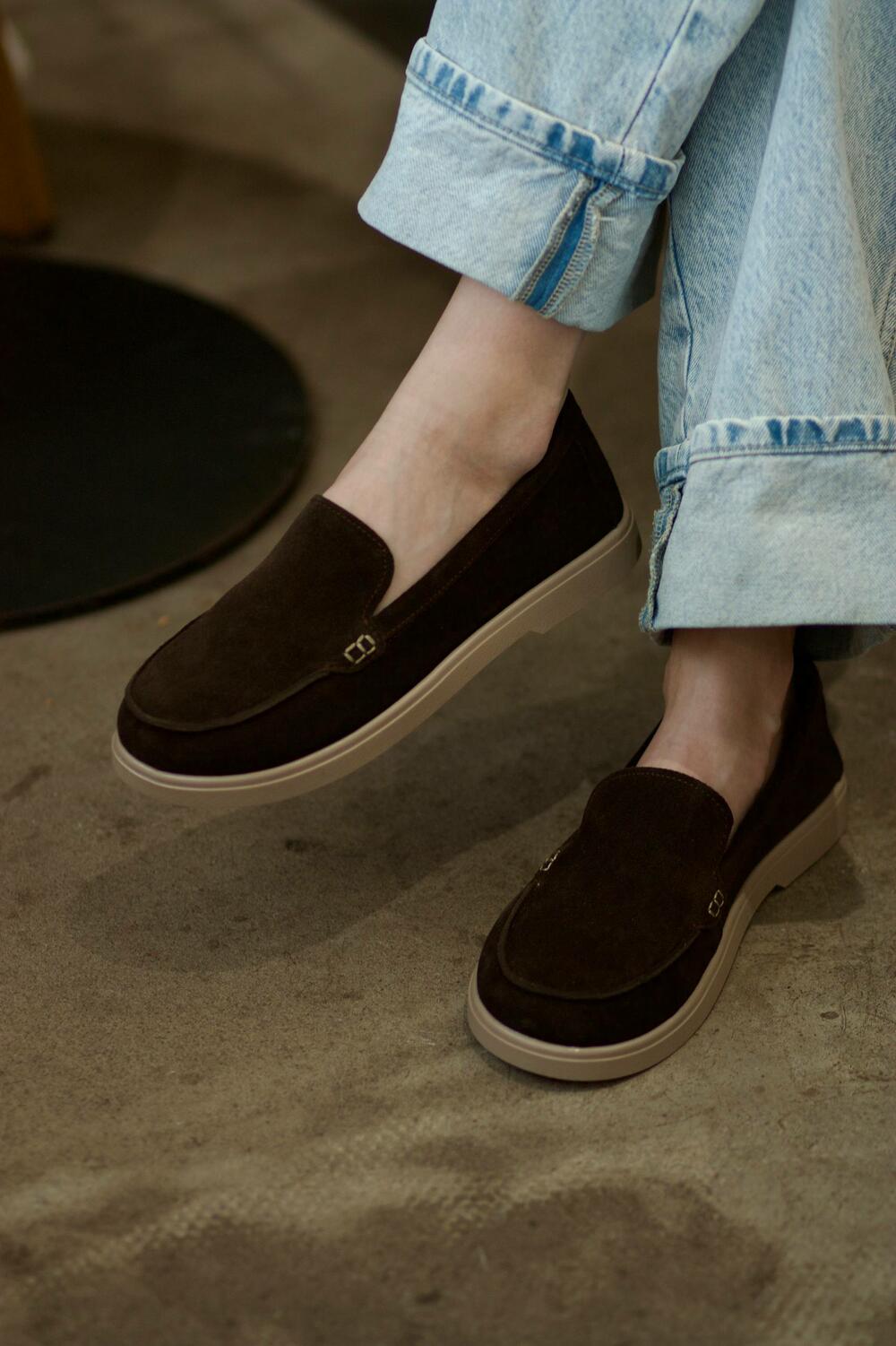 Лофери Хіларі анатомічні, Т0426 Шоколад, 41