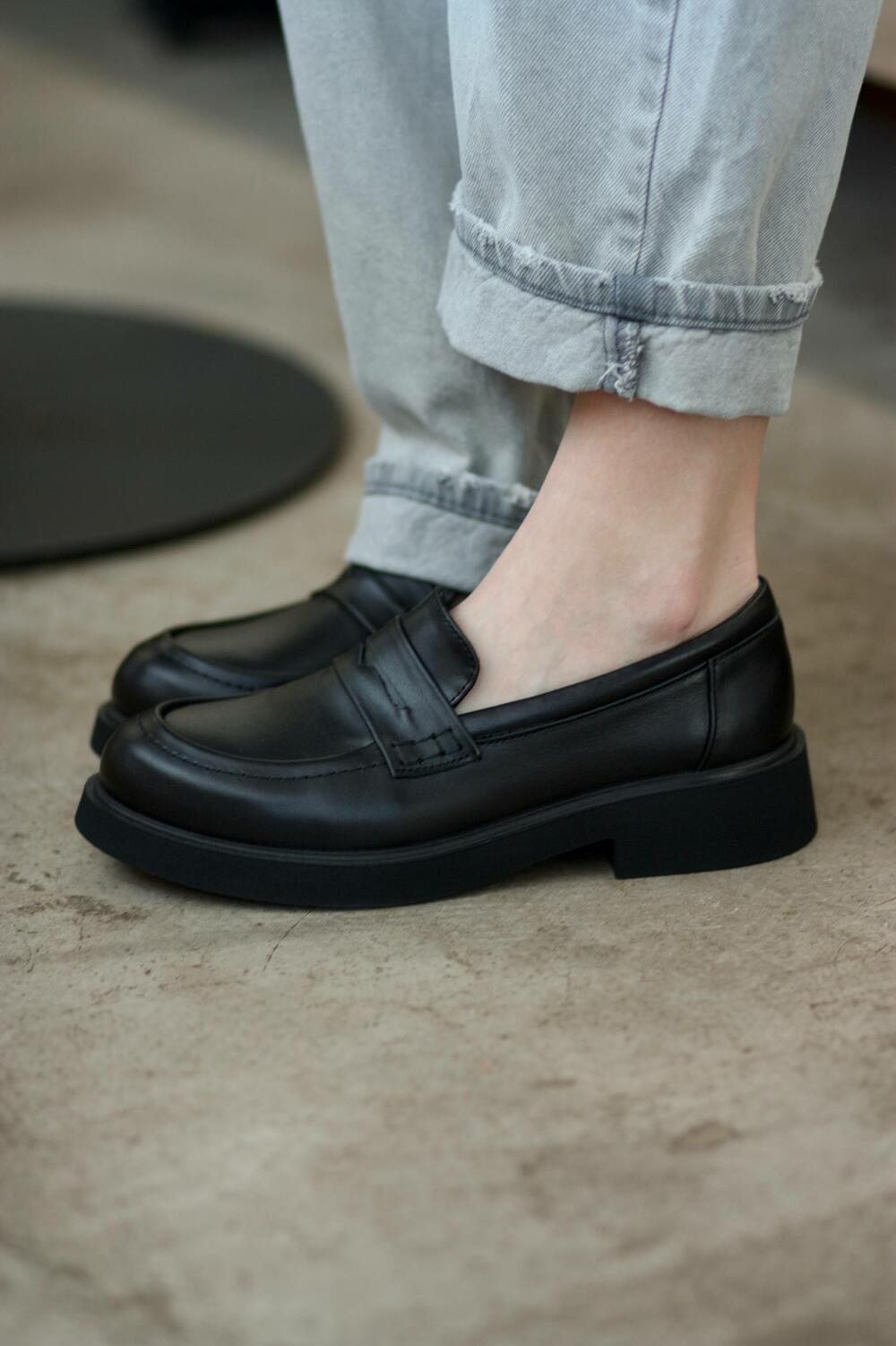 Лофери шкіряні Бруно, Т0525/1.57 чорний, 38