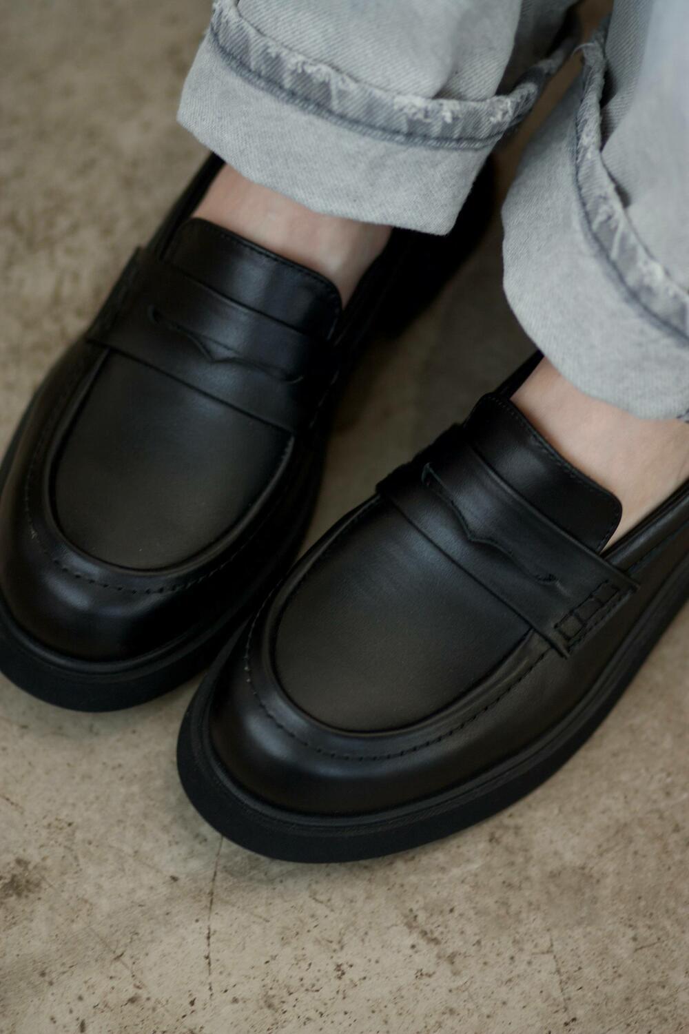 Лофери шкіряні Бруно, Т0525/1.57 чорний, 38