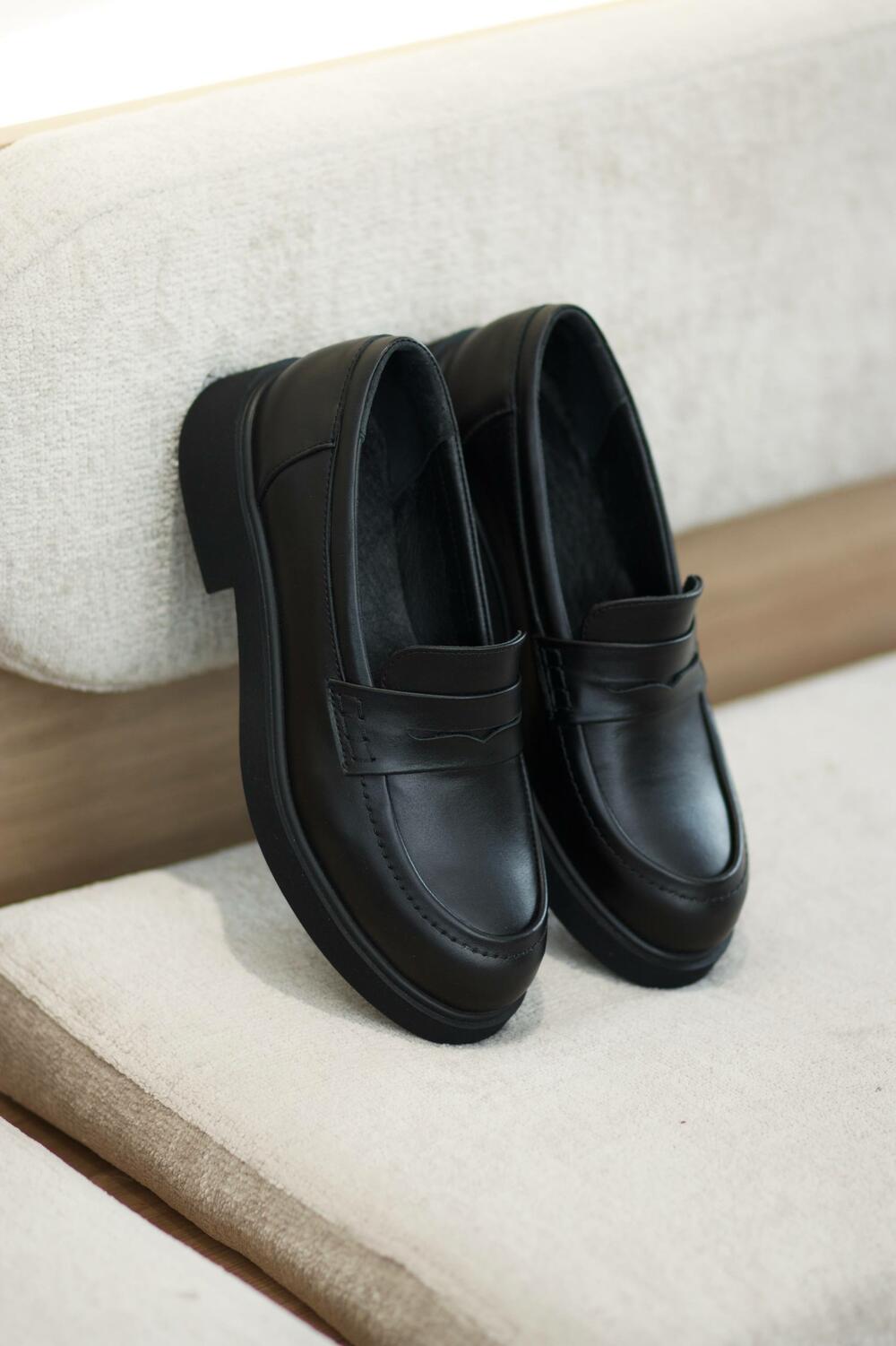 Лофери шкіряні Бруно, Т0525/1.57 чорний, 38