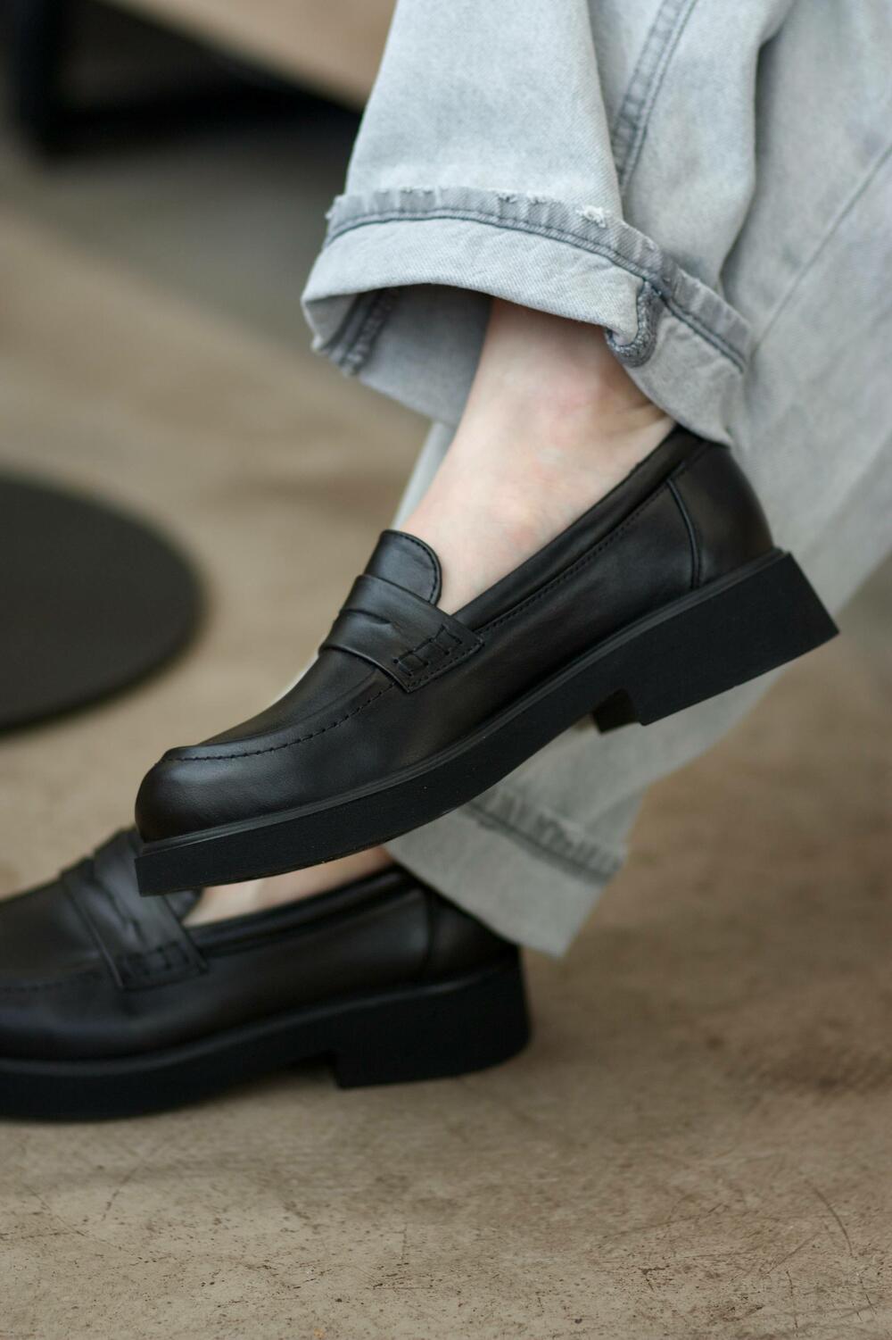 Лофери шкіряні Бруно, Т0525/1.57 чорний, 38