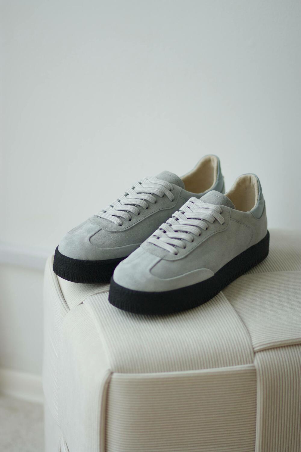 Кеди класичні на підвищеній підошві, ЗАМША, Т-5/2-21413 сірий, 41