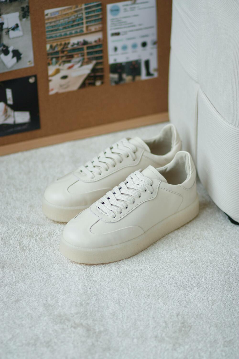 Кеди класичні на підвищеній підошві, ШКІРА, Т-5/2-21413 лотос, 38