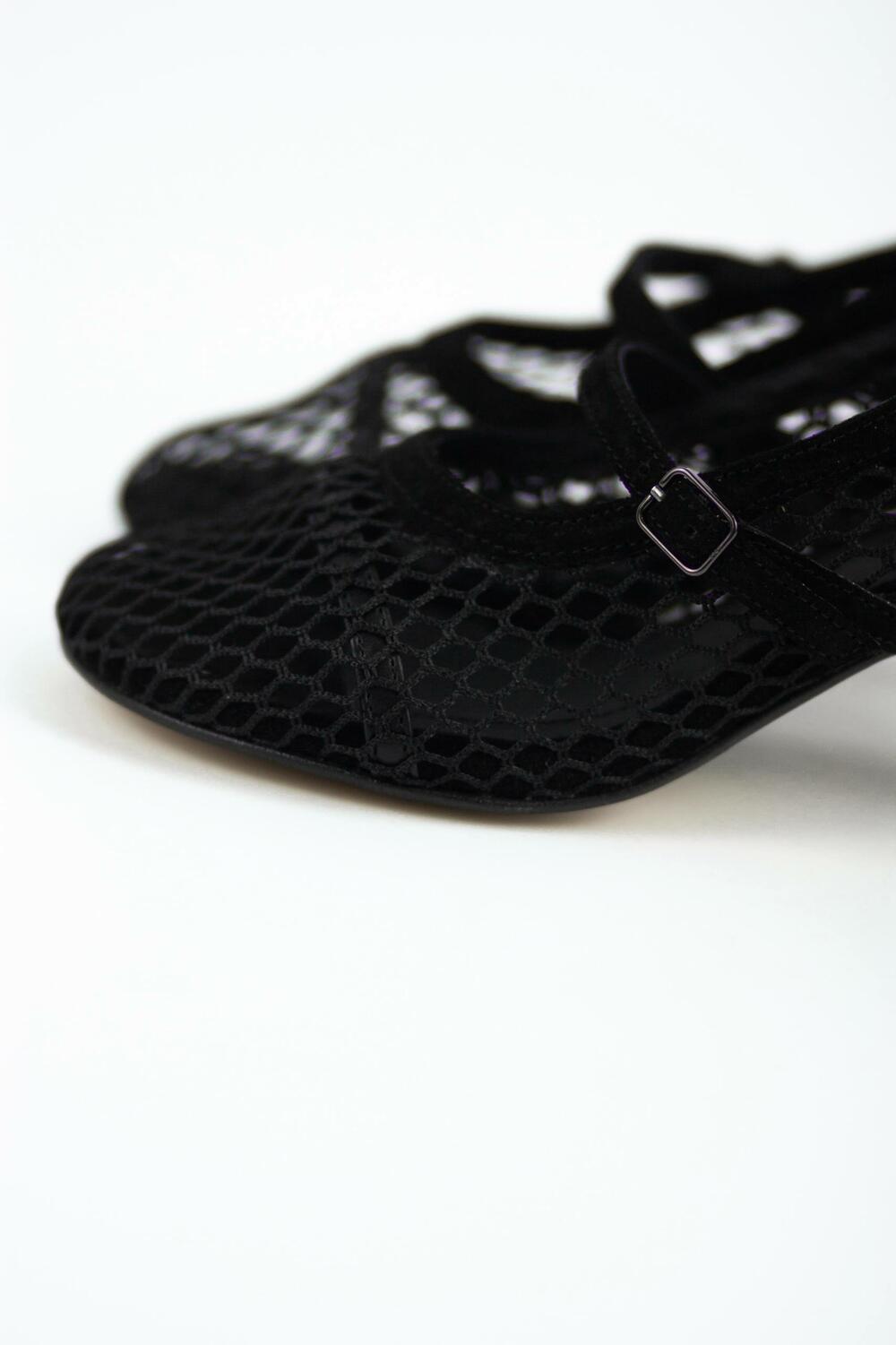 Босоніжки сітка Анабель, Л-7-6087 чорний, 40