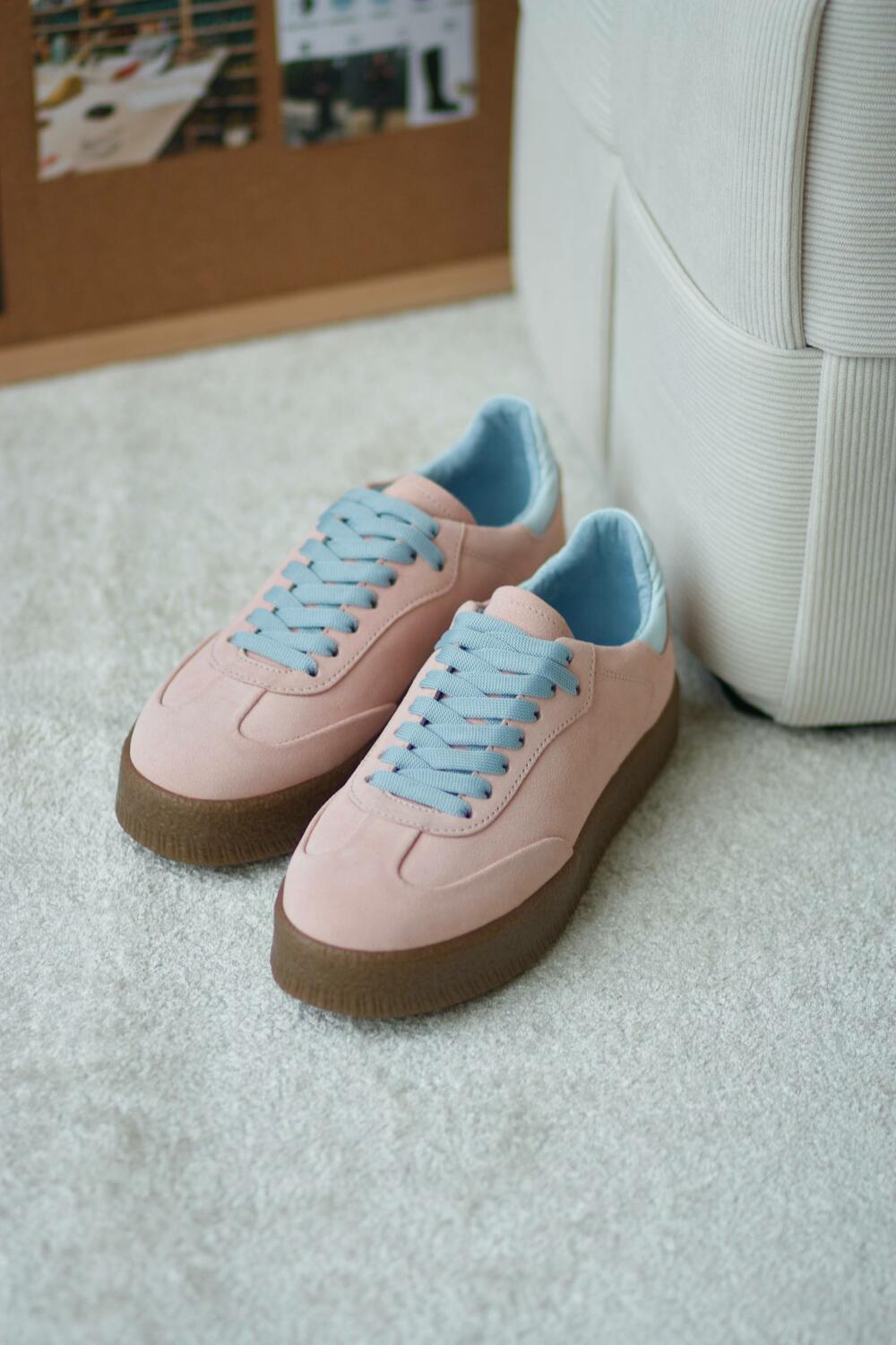 Кеди класичні на підвищеній підошві, ЗАМША, Т-5/2-21413 