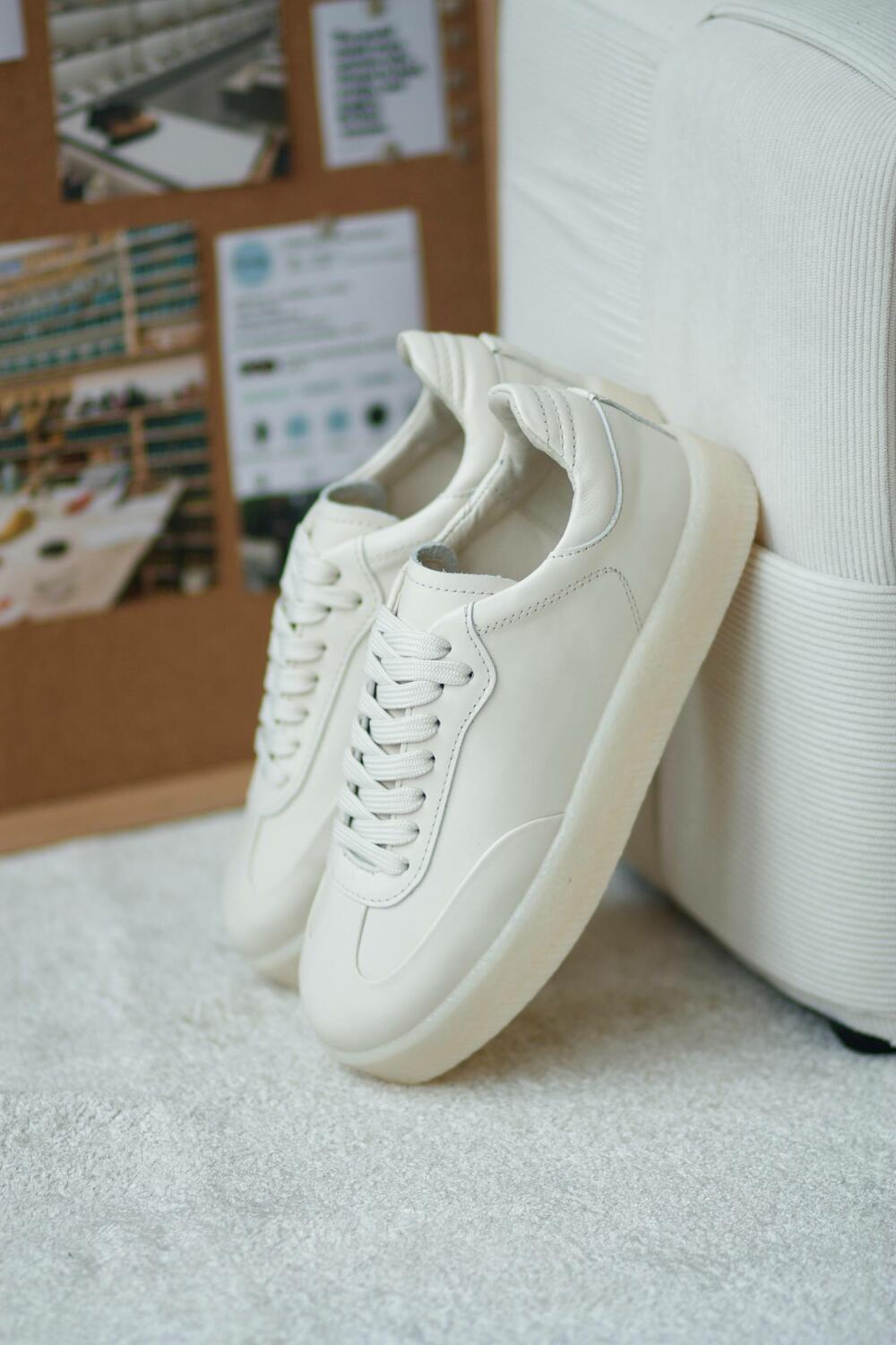 Кеди класичні на підвищеній підошві, ШКІРА, Т-5/2-21413 