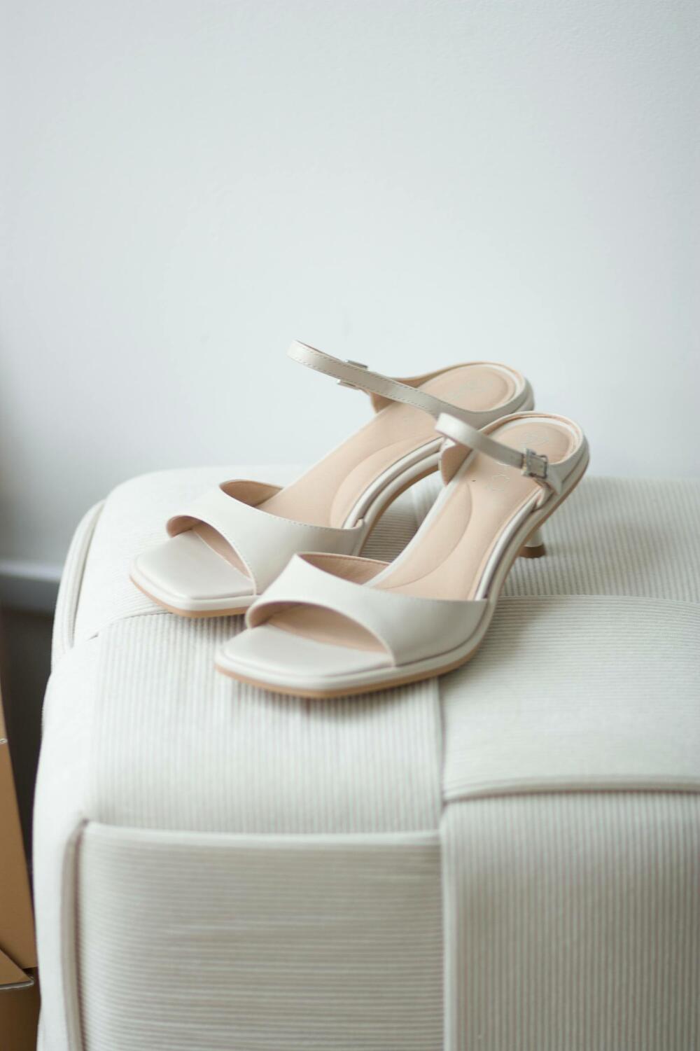 Босоніжки з двома ремінцями, 4 см, 957082/01-04W 